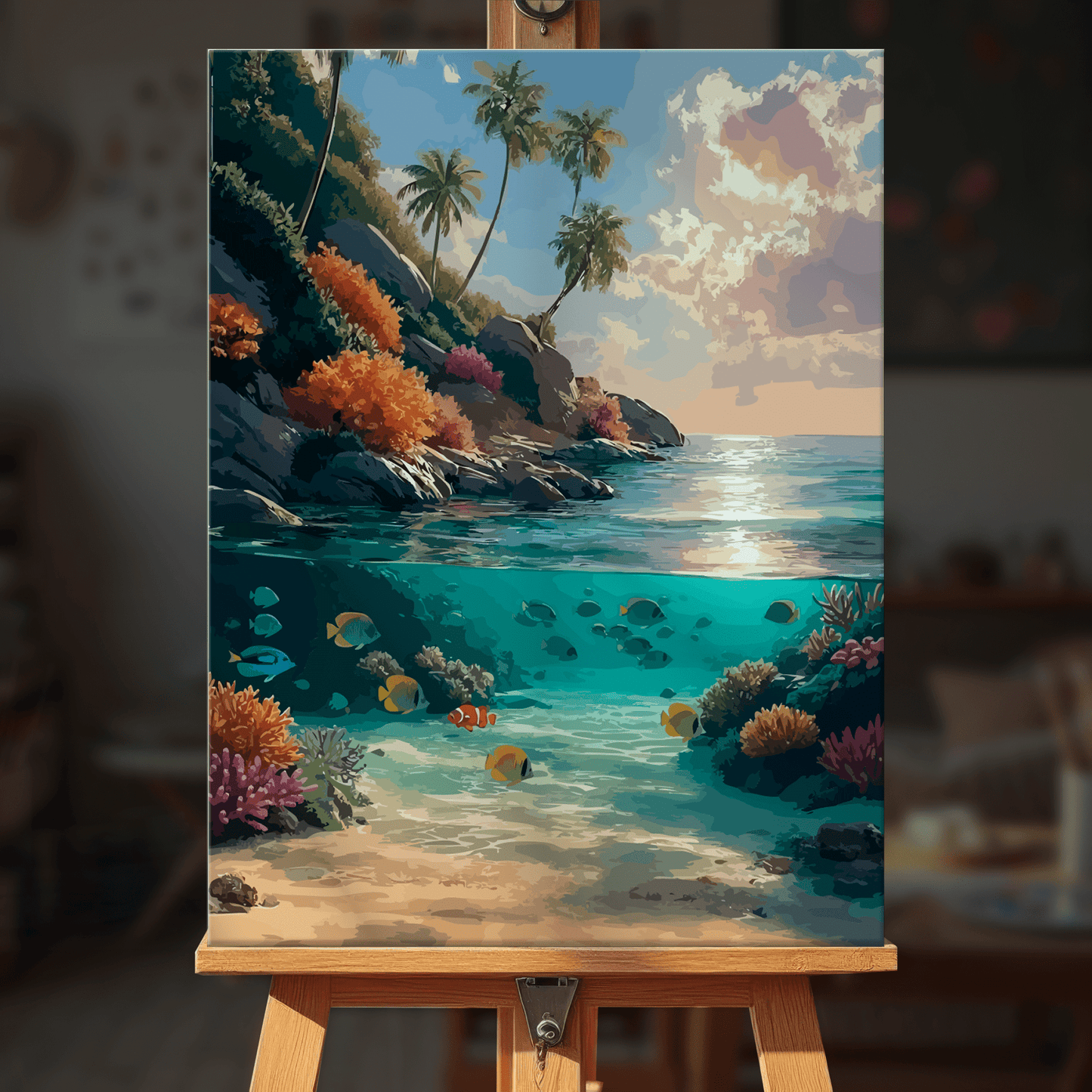 Paint by numbers - Coral Coast - MyArt