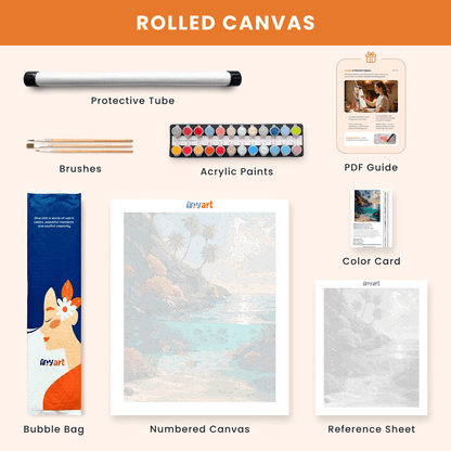 Paint by numbers - Coral Coast - MyArt