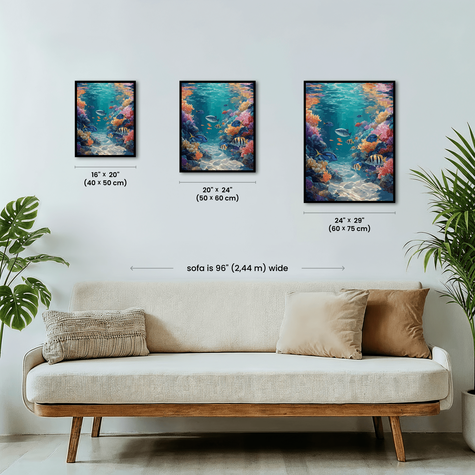 Paint by numbers - Coral Passage - MyArt