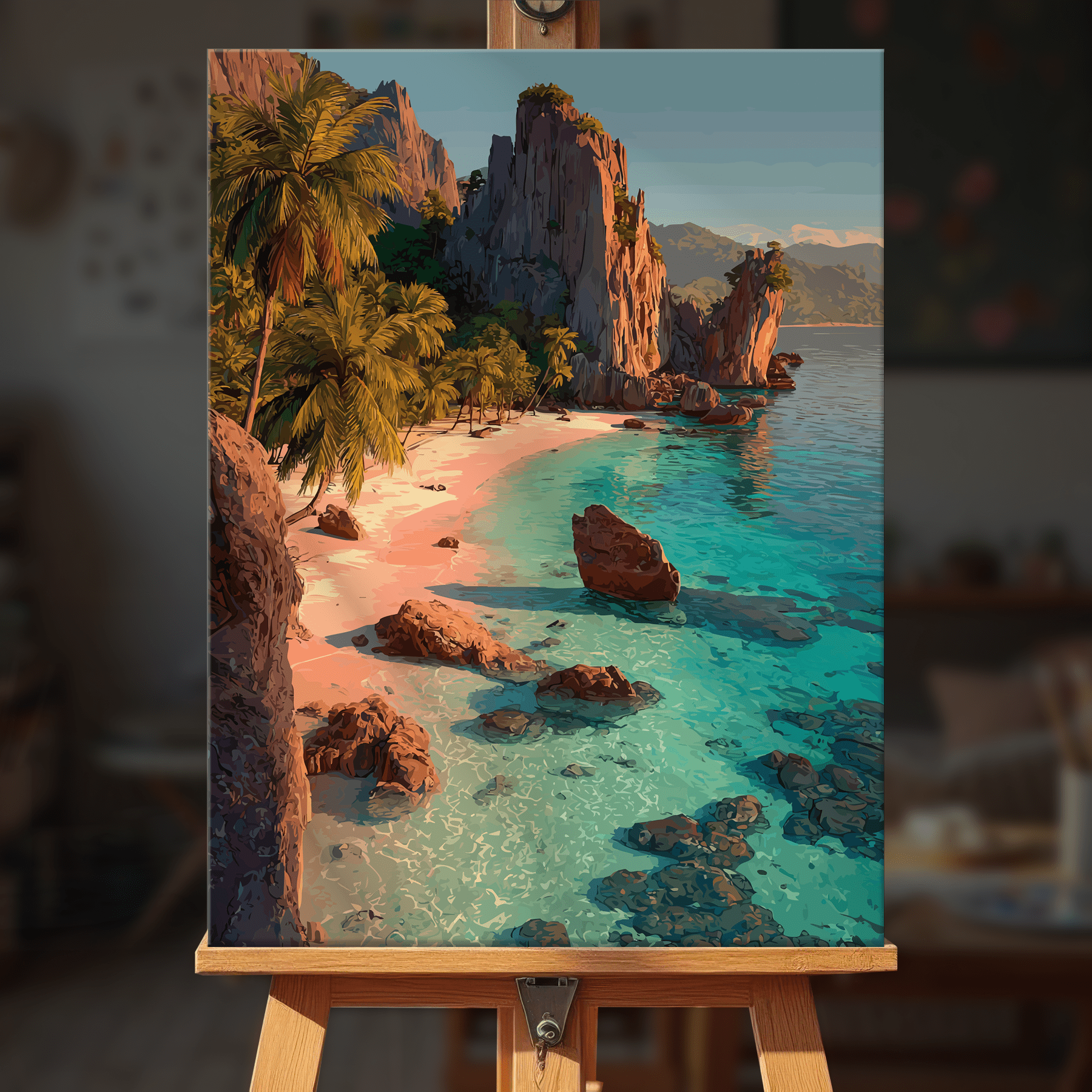 Paint by numbers - Coral Shore - MyArt