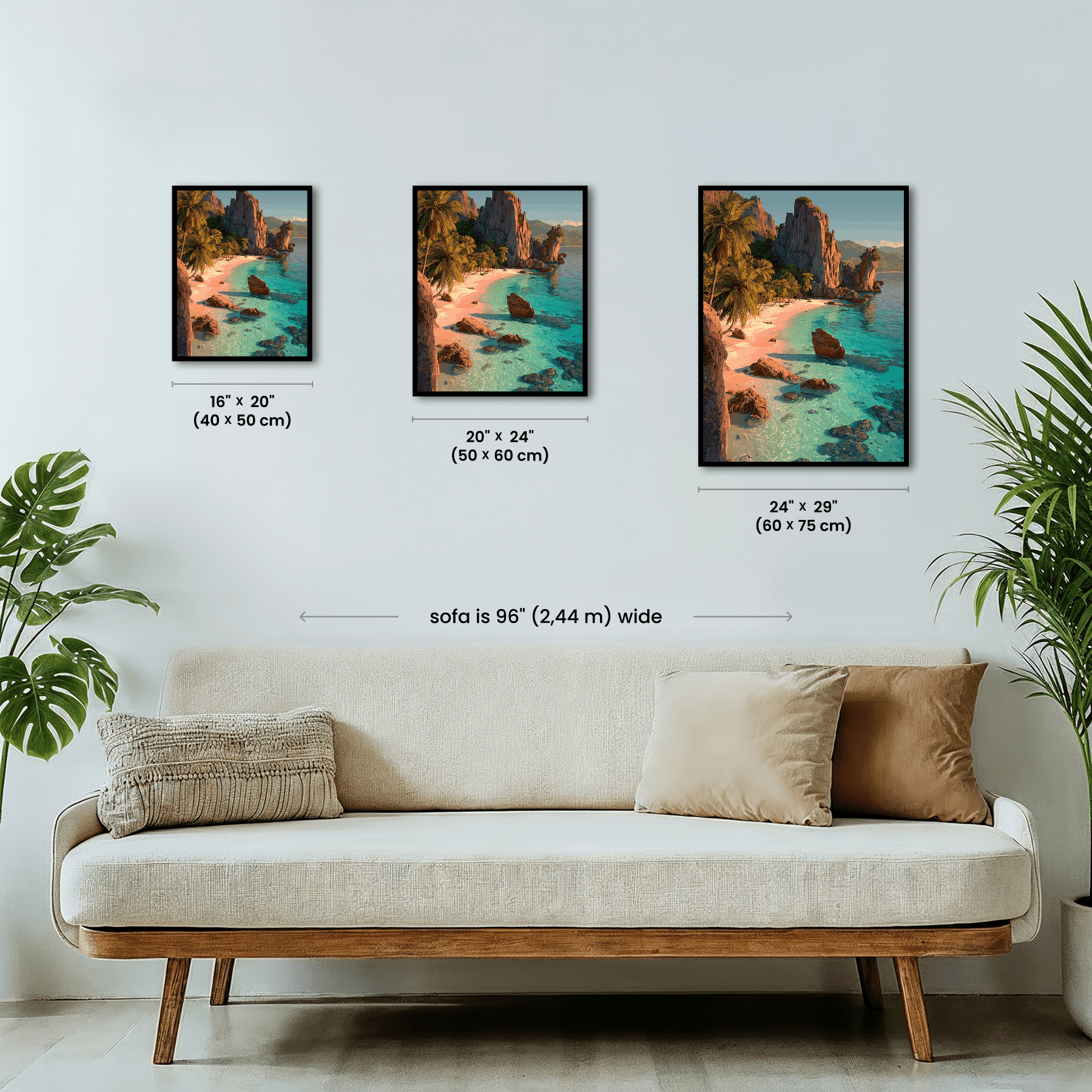 Paint by numbers - Coral Shore - MyArt