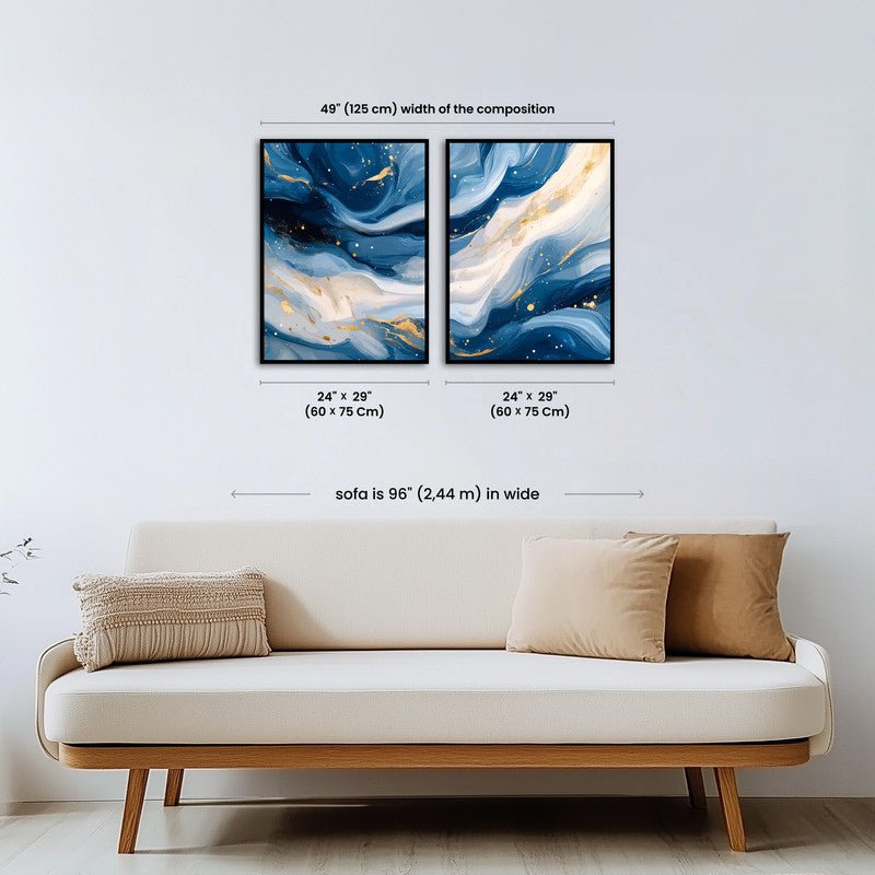 Paint by numbers - Cosmic Waves - MyArt