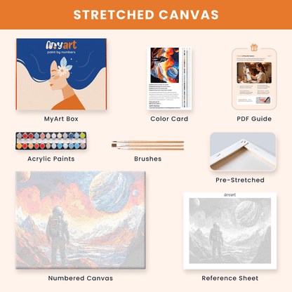 Paint by numbers - Cosmic Journey - MyArt