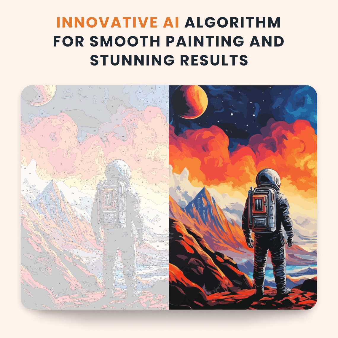 Paint by numbers - Cosmic Journey - MyArt