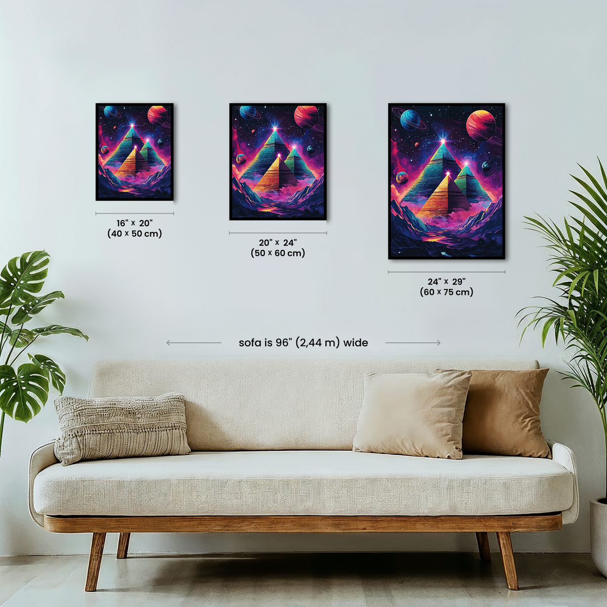 Cosmic Pyramids