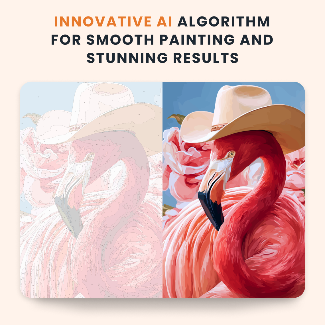 Cowboy Flamingos