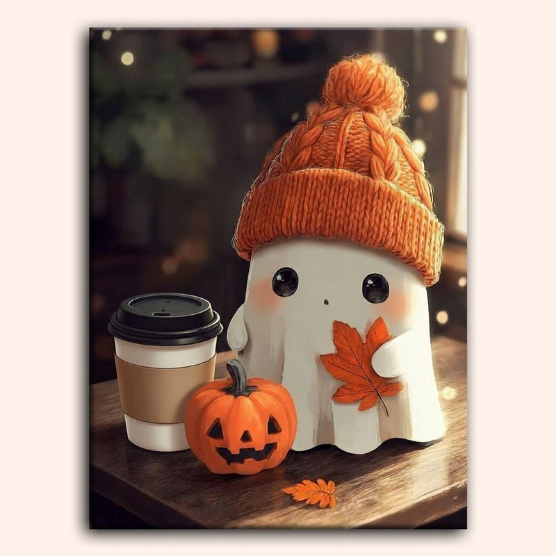 Paint by numbers - Cozy Boo - MyArt