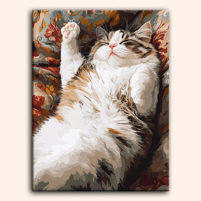 Paint by numbers - Cozy Stretch - MyArt