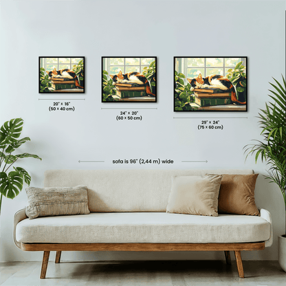 Paint by numbers - Cozy Cat - MyArt