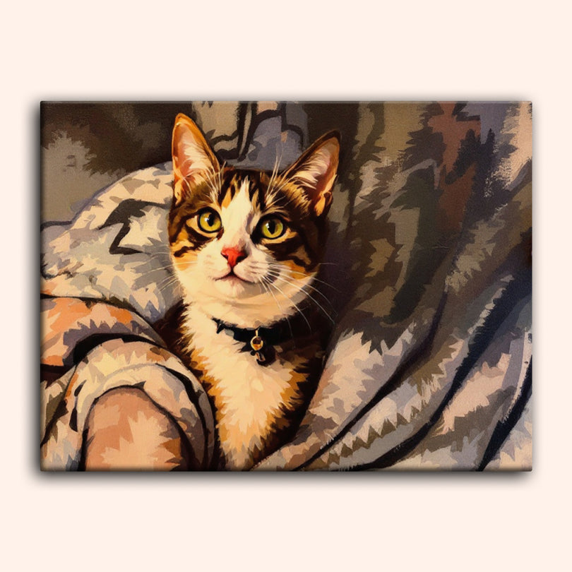 Paint by numbers - Cozy Gaze - MyArt