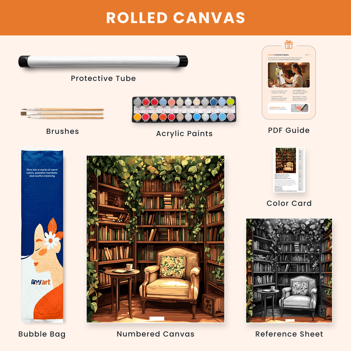 Paint by numbers - Cozy Nook - MyArt