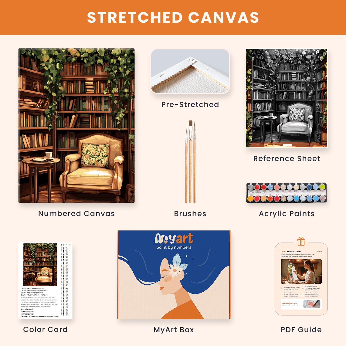 Paint by numbers - Cozy Nook - MyArt