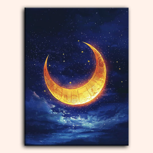 Paint by numbers - Crescent Night - MyArt
