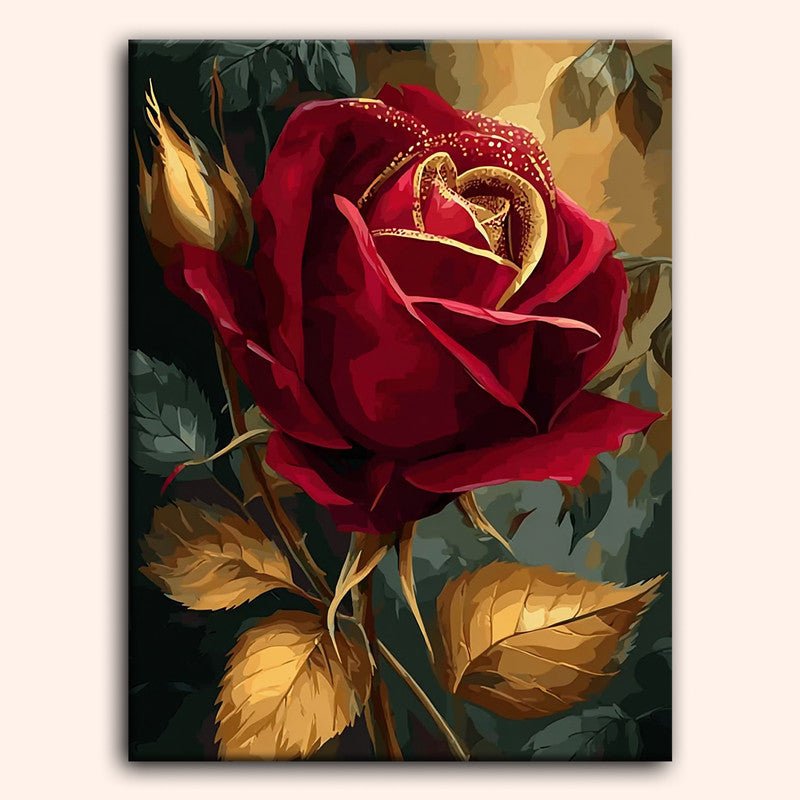Paint by numbers - Crimson Grace - MyArt