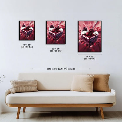 Paint by numbers - Crimson Indulgence - MyArt