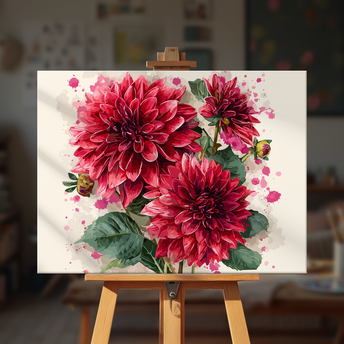 Crimson Blooms
