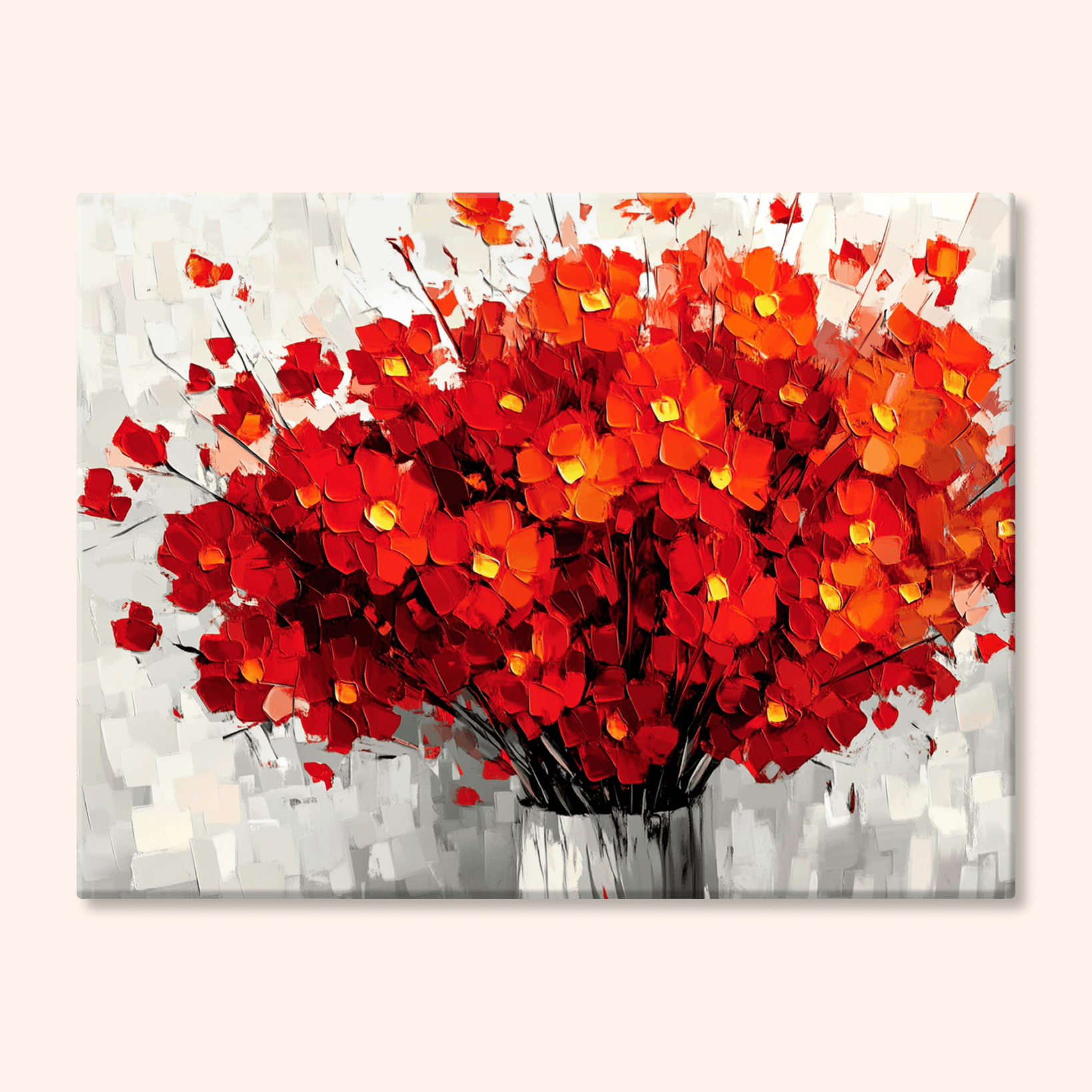 Paint by numbers - Crimson Bouquet - MyArt