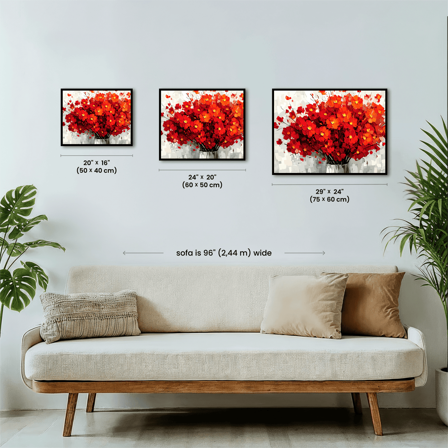 Paint by numbers - Crimson Bouquet - MyArt