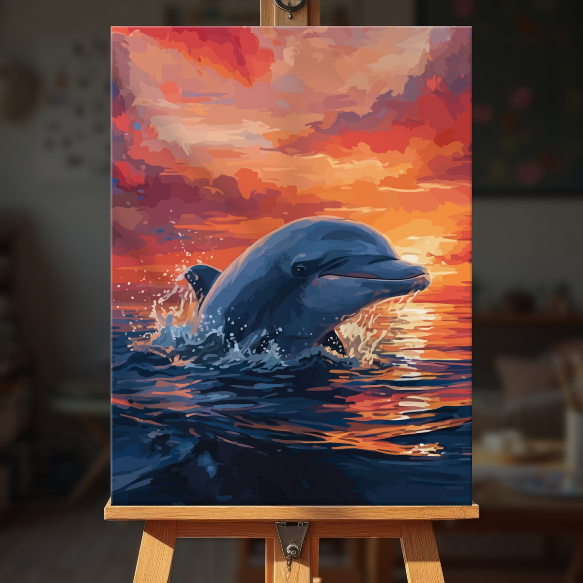 Crimson Dolphin