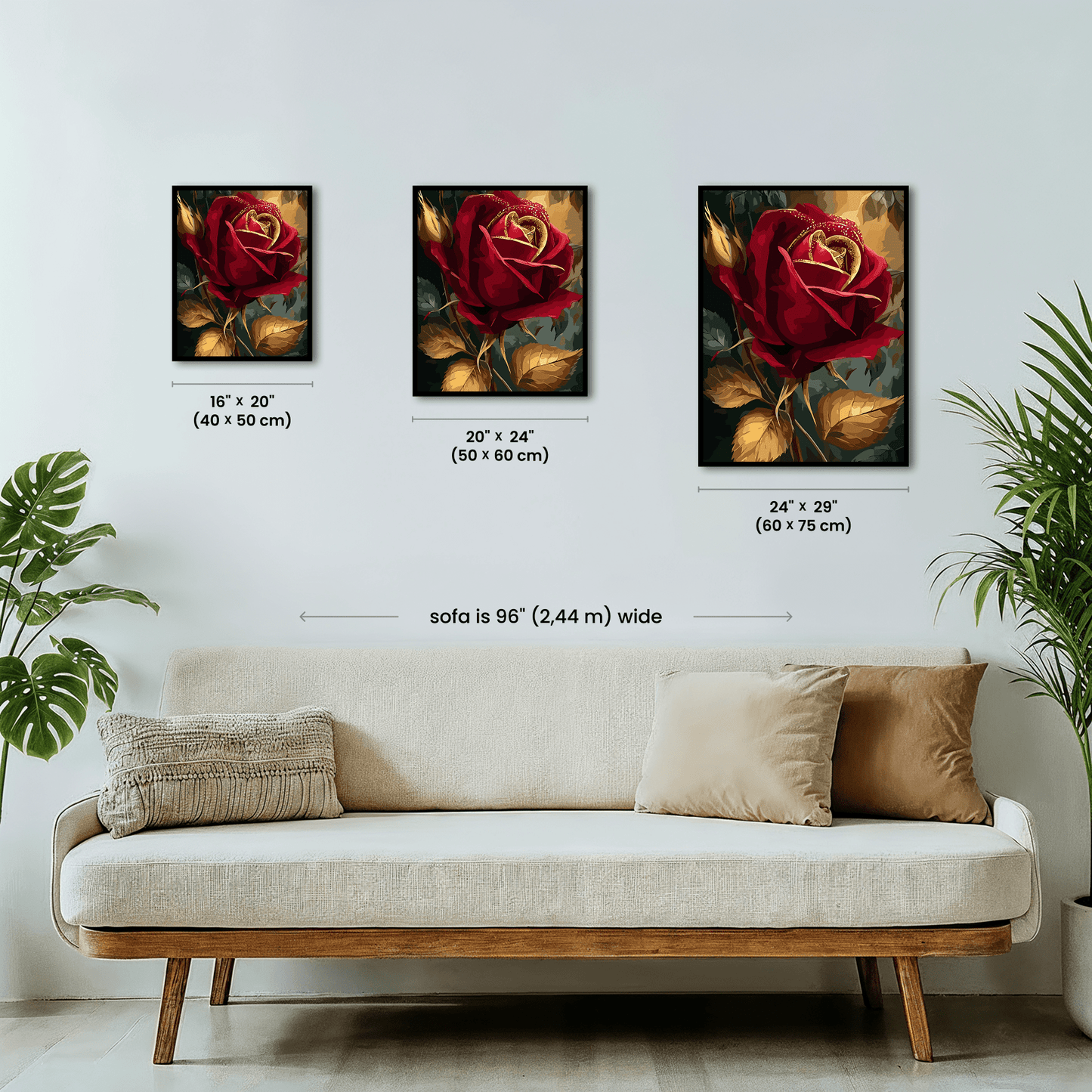 Paint by numbers - Crimson Grace - MyArt