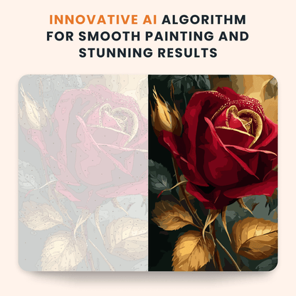 Paint by numbers - Crimson Grace - MyArt