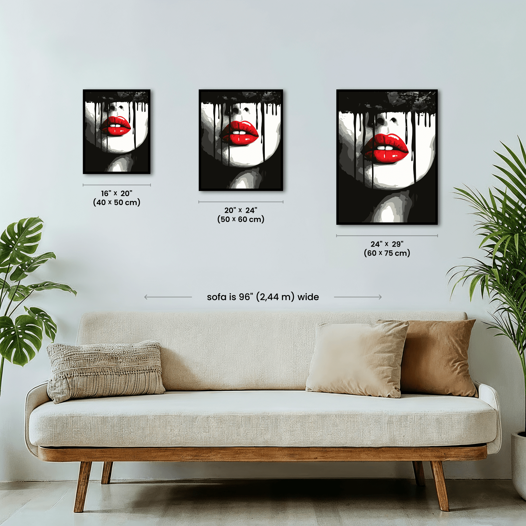 Paint by numbers - Crimson Silence - MyArt