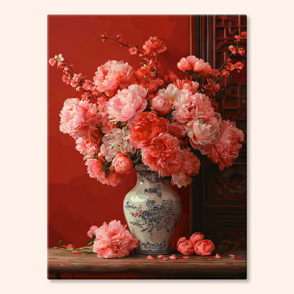 Crimson Vase