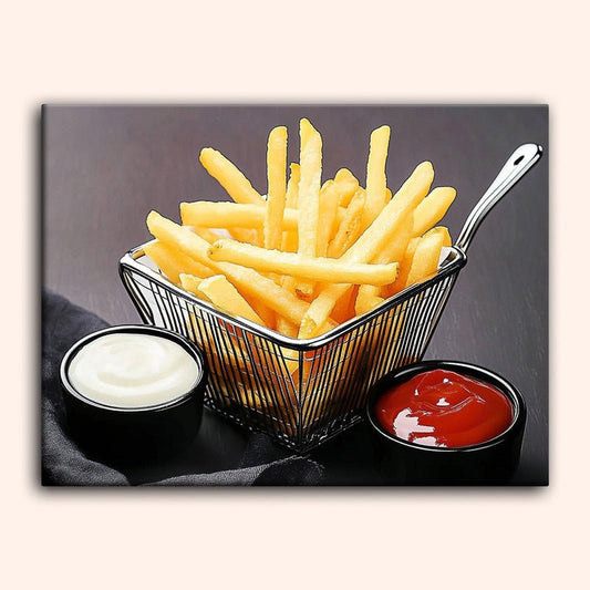 Paint by numbers - Crispy Fries - MyArt