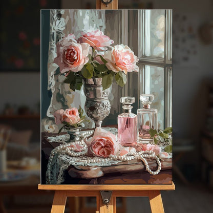 Paint by numbers - Croissant Morning - MyArt