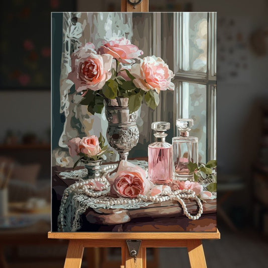 Paint by numbers - Croissant Morning - MyArt