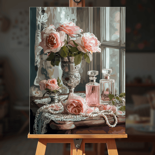 Paint by numbers - Croissant Morning - MyArt