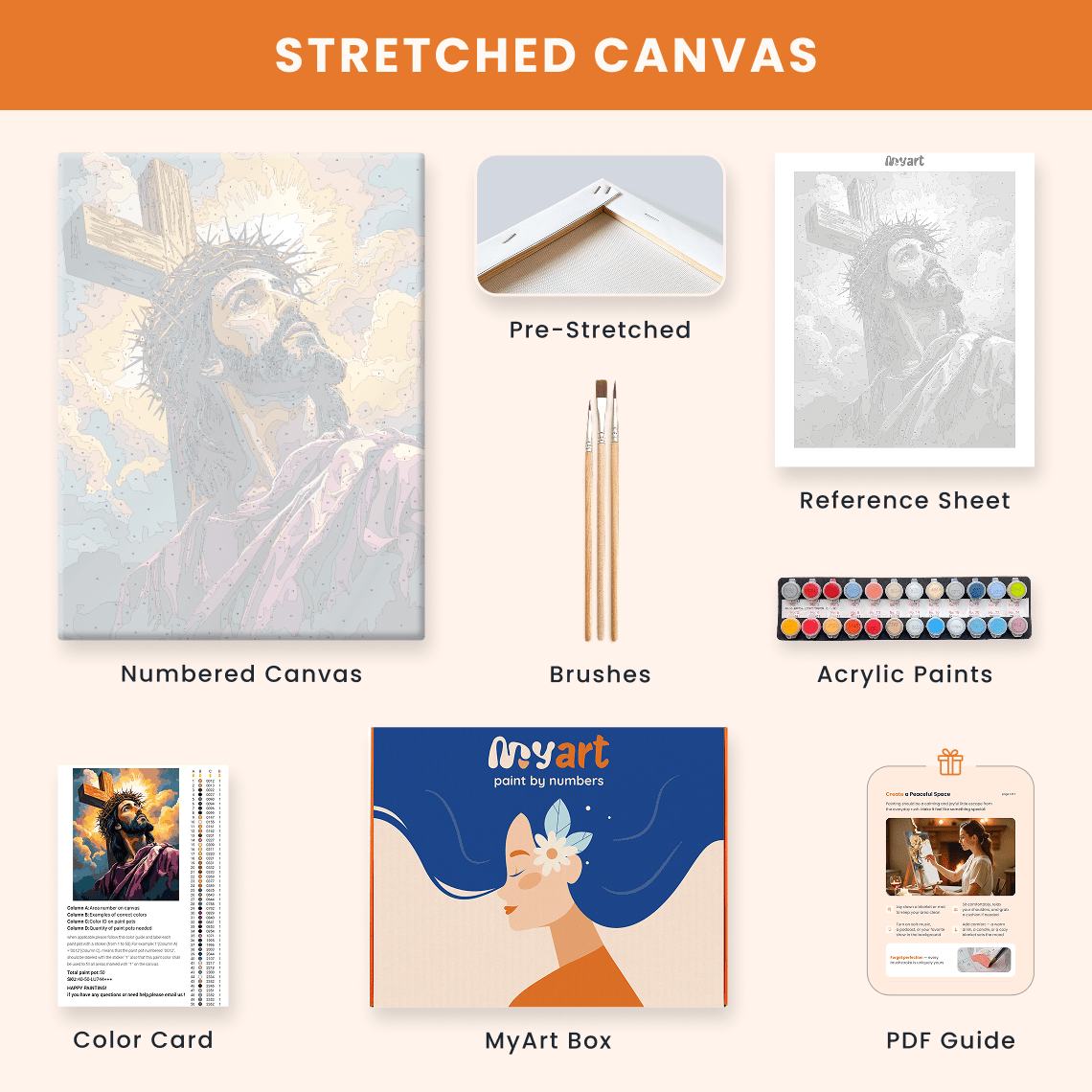 Paint by numbers - Cross Road - MyArt