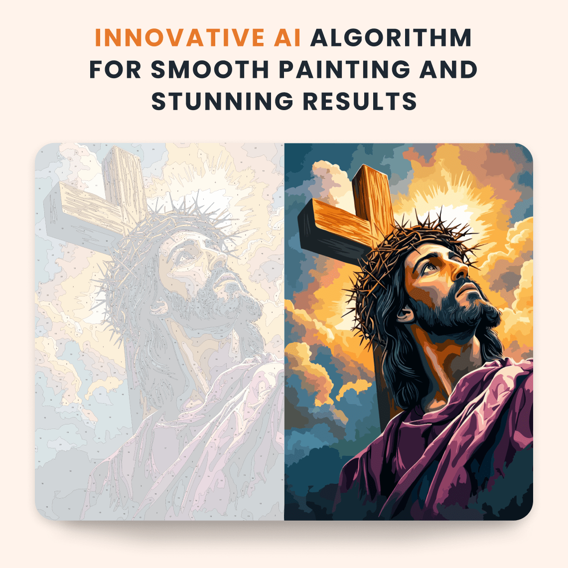 Paint by numbers - Cross Road - MyArt