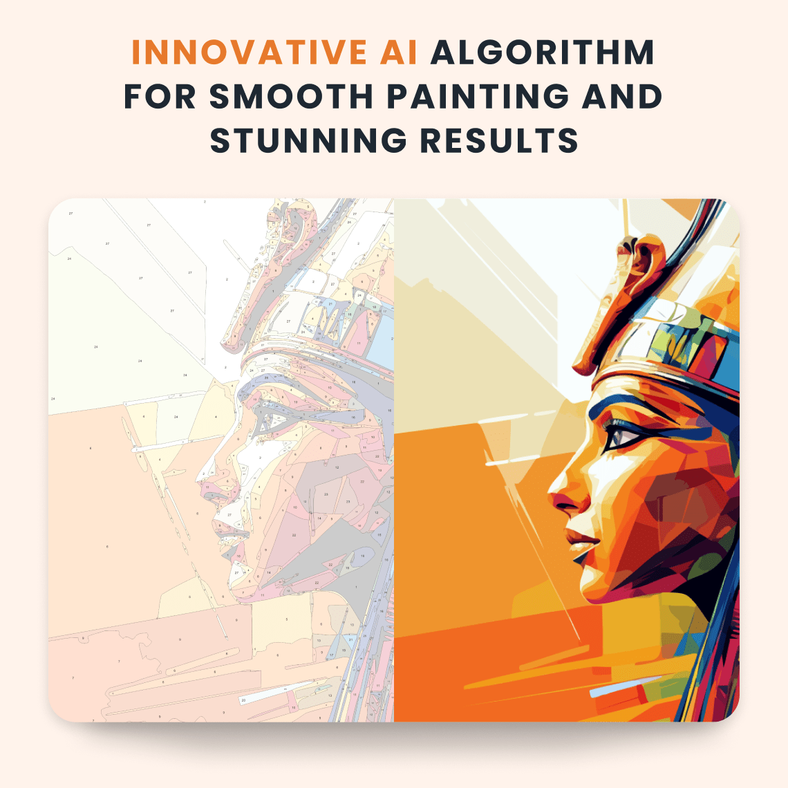 Paint by numbers - Crowned Beauty - MyArt