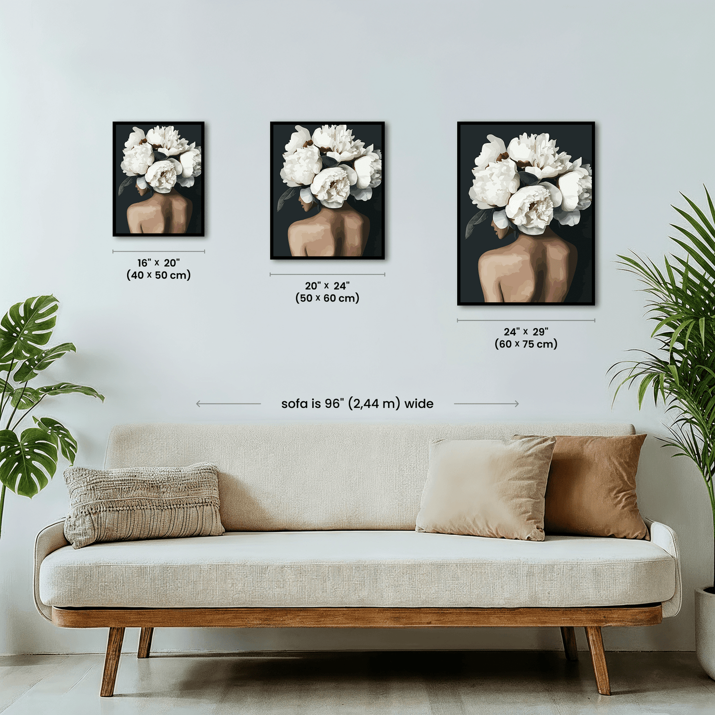 Paint by numbers - Crowned by Petals - MyArt