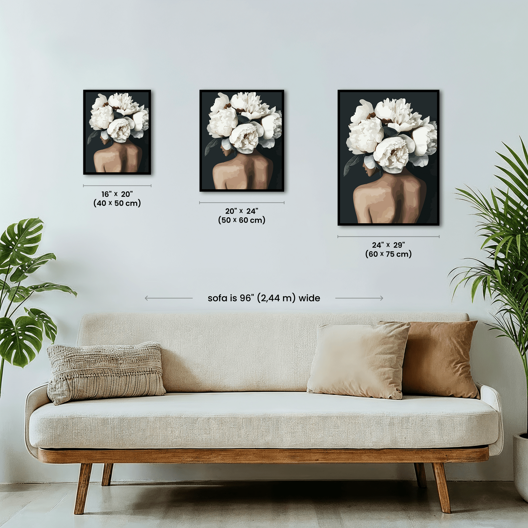 Paint by numbers - Crowned by Petals - MyArt