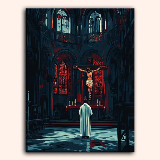 Paint by numbers - Crucifix Devotion - MyArt