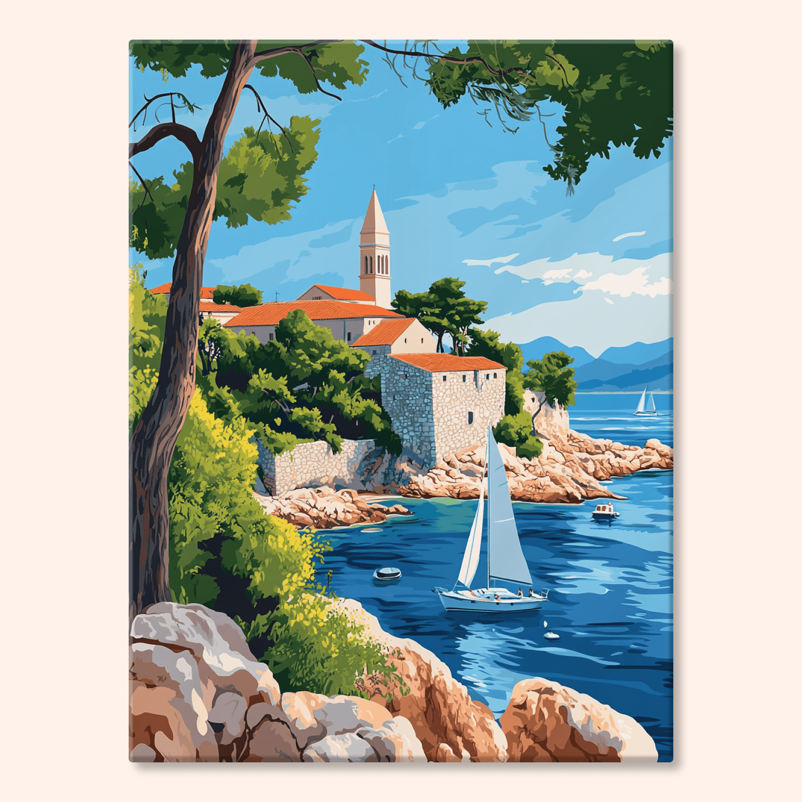 Paint by numbers - Crystal Shores - MyArt