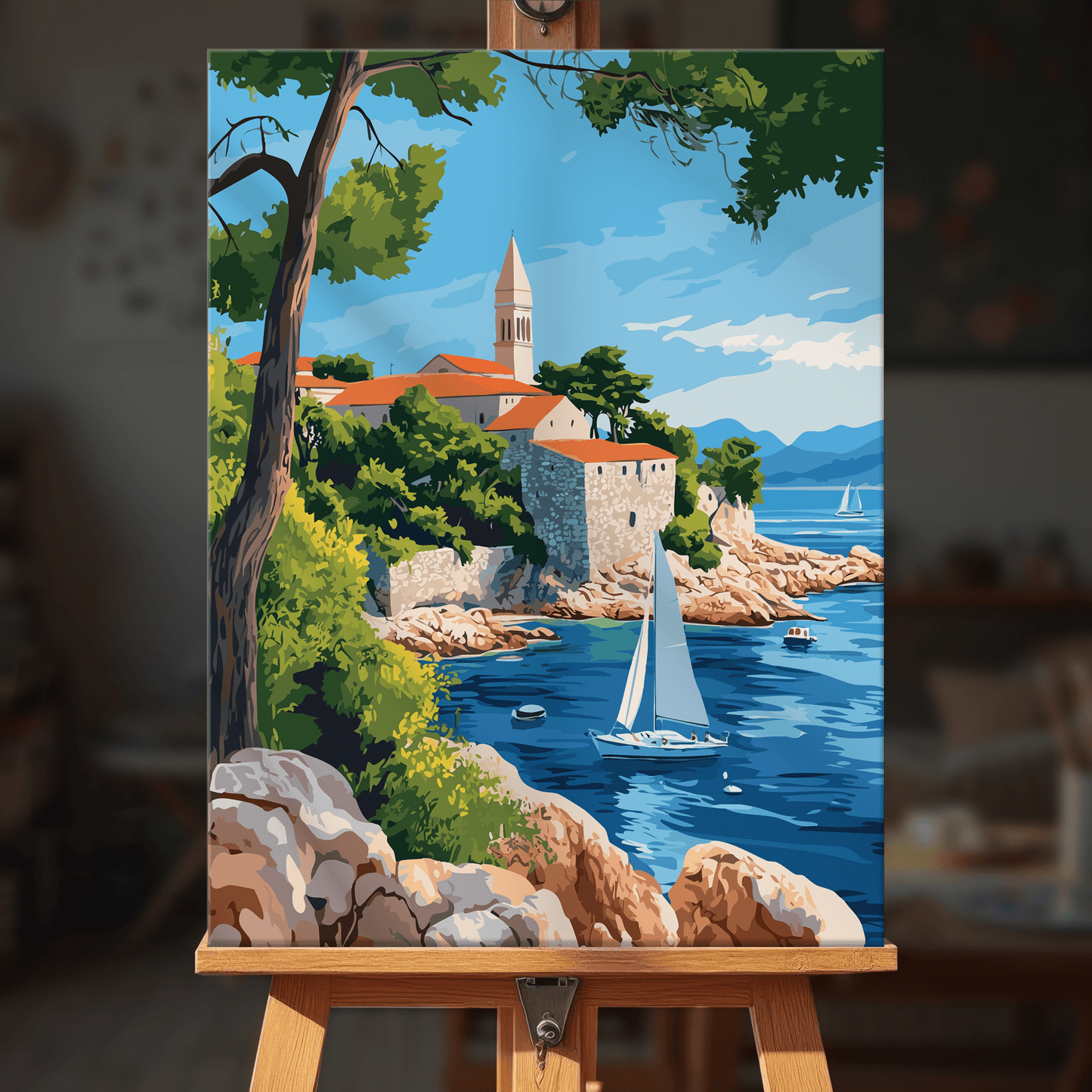 Paint by numbers - Crystal Shores - MyArt