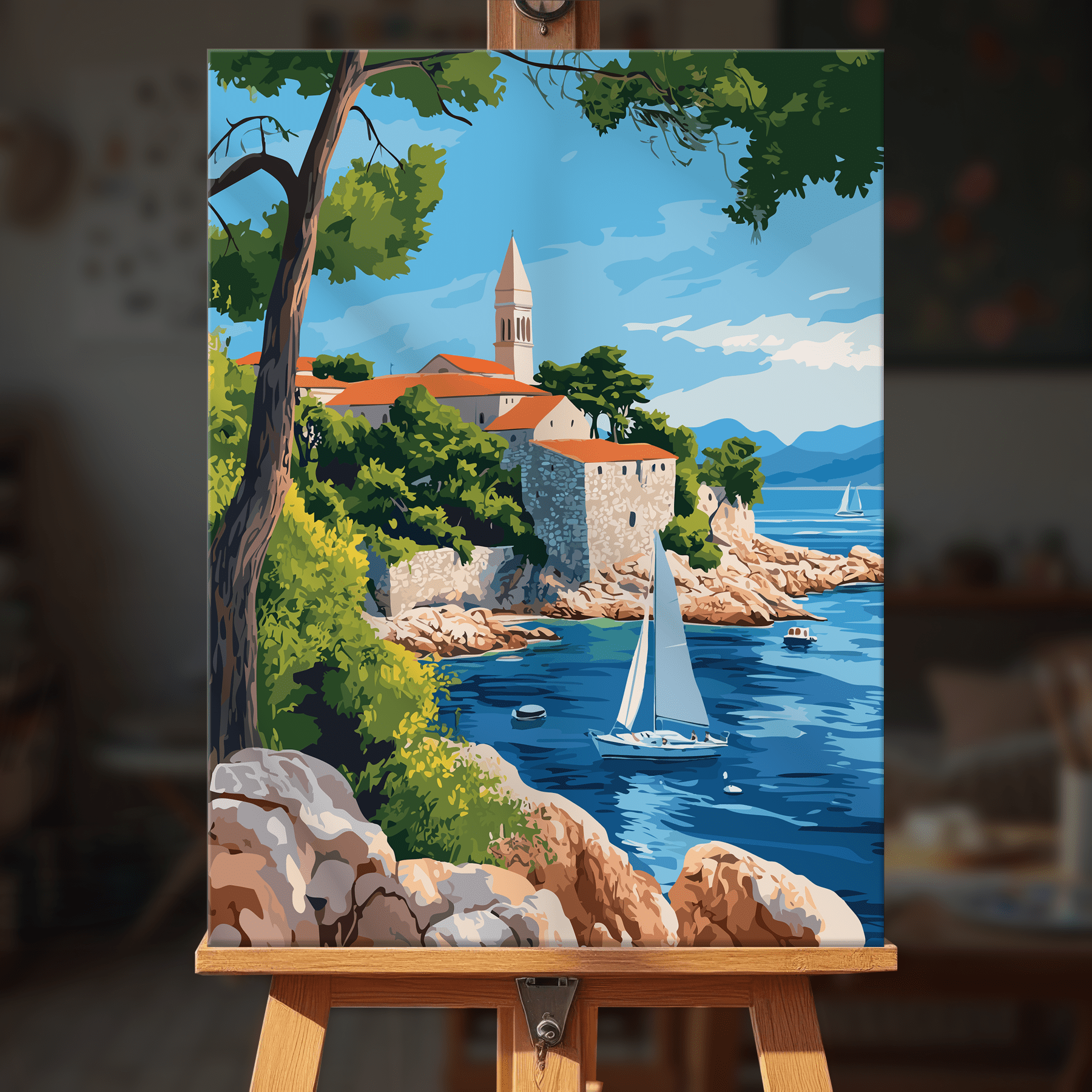 Paint by numbers - Crystal Shores - MyArt