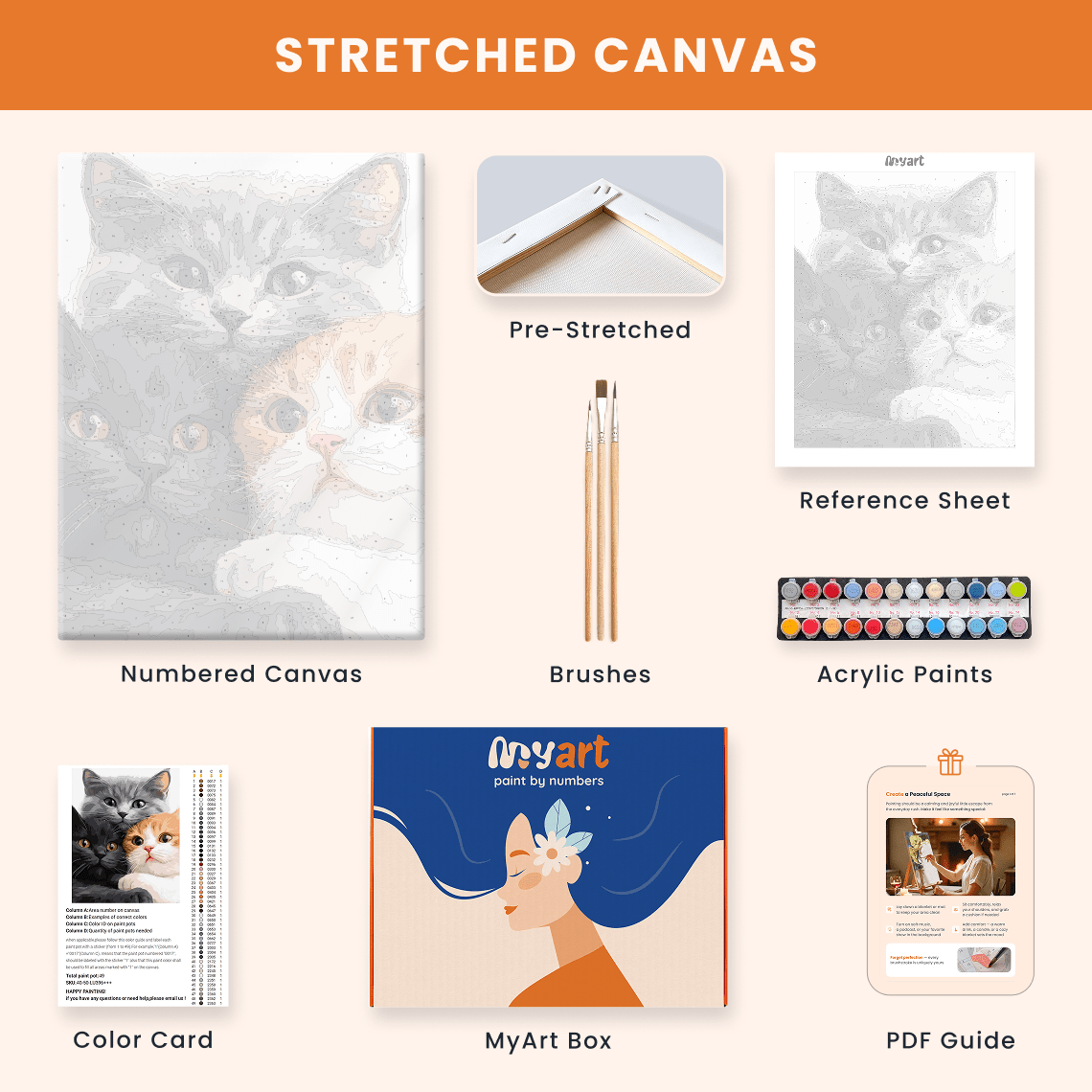 Paint by numbers - Cuddle Crew - MyArt