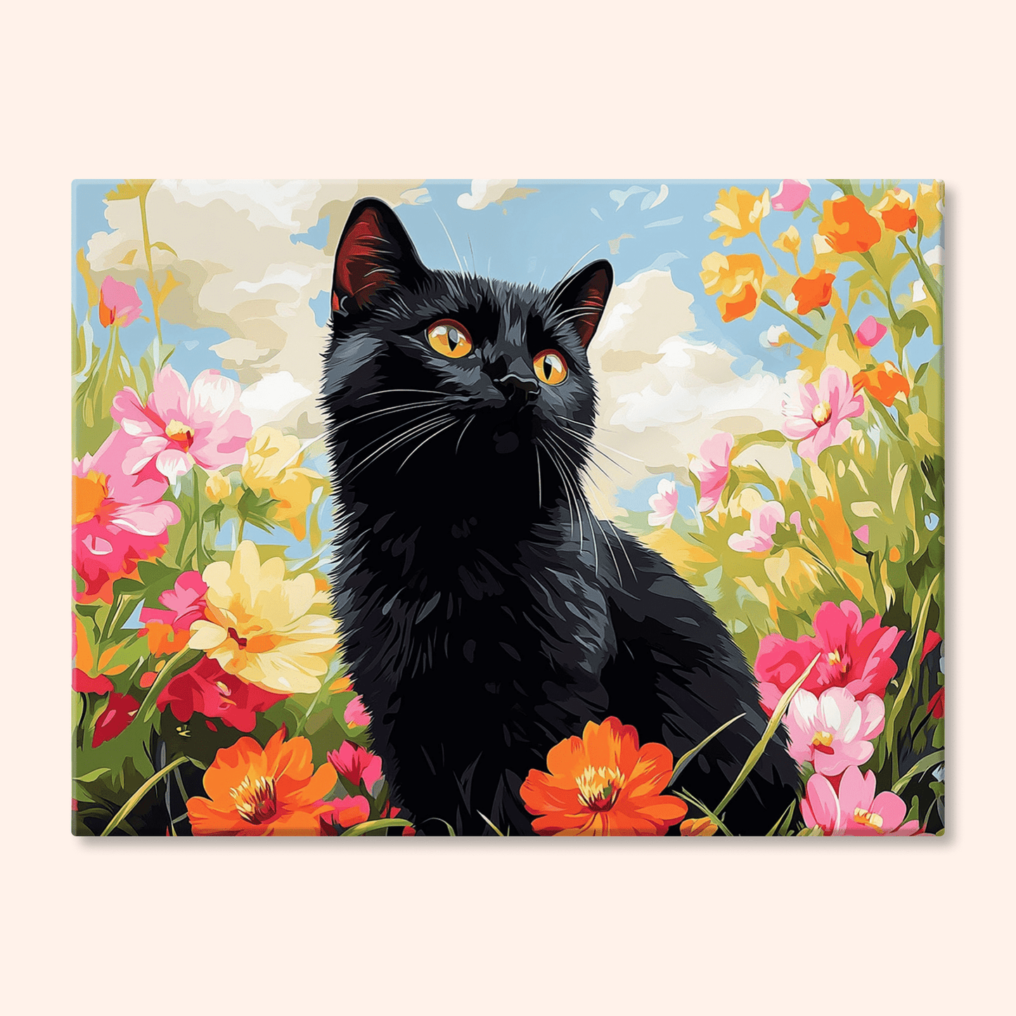 Paint by numbers - Curious Kitty - MyArt