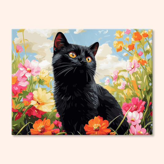 Paint by numbers - Curious Kitty - MyArt