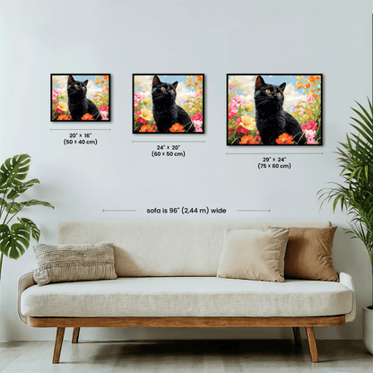 Paint by numbers - Curious Kitty - MyArt