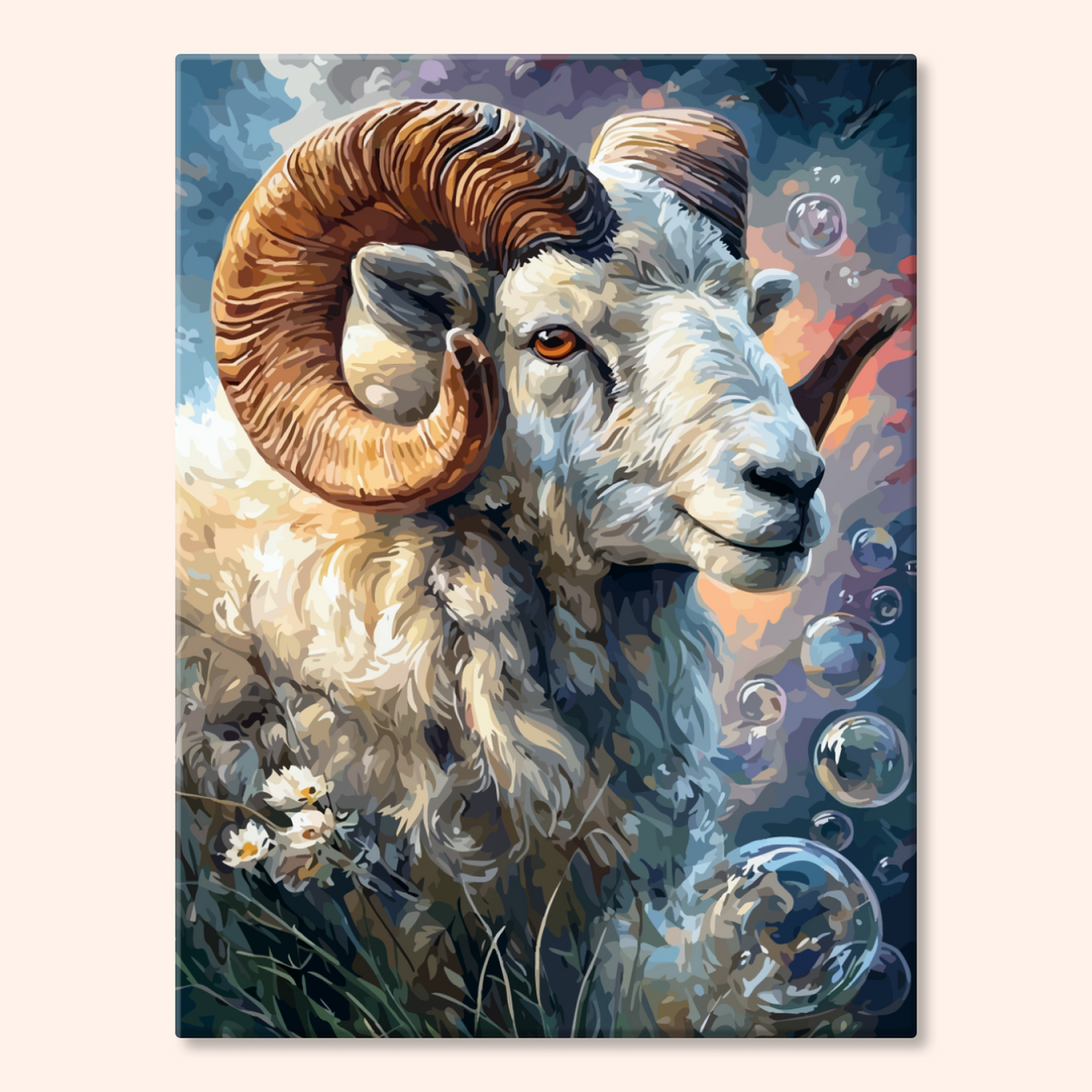 Curled Horns