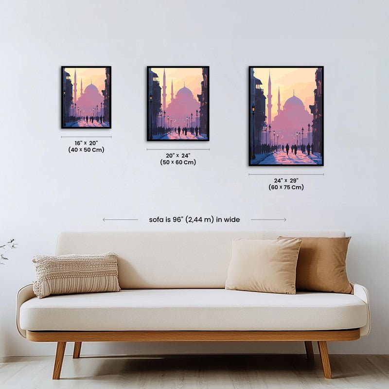 Paint by numbers - Dawn Mosque - MyArt