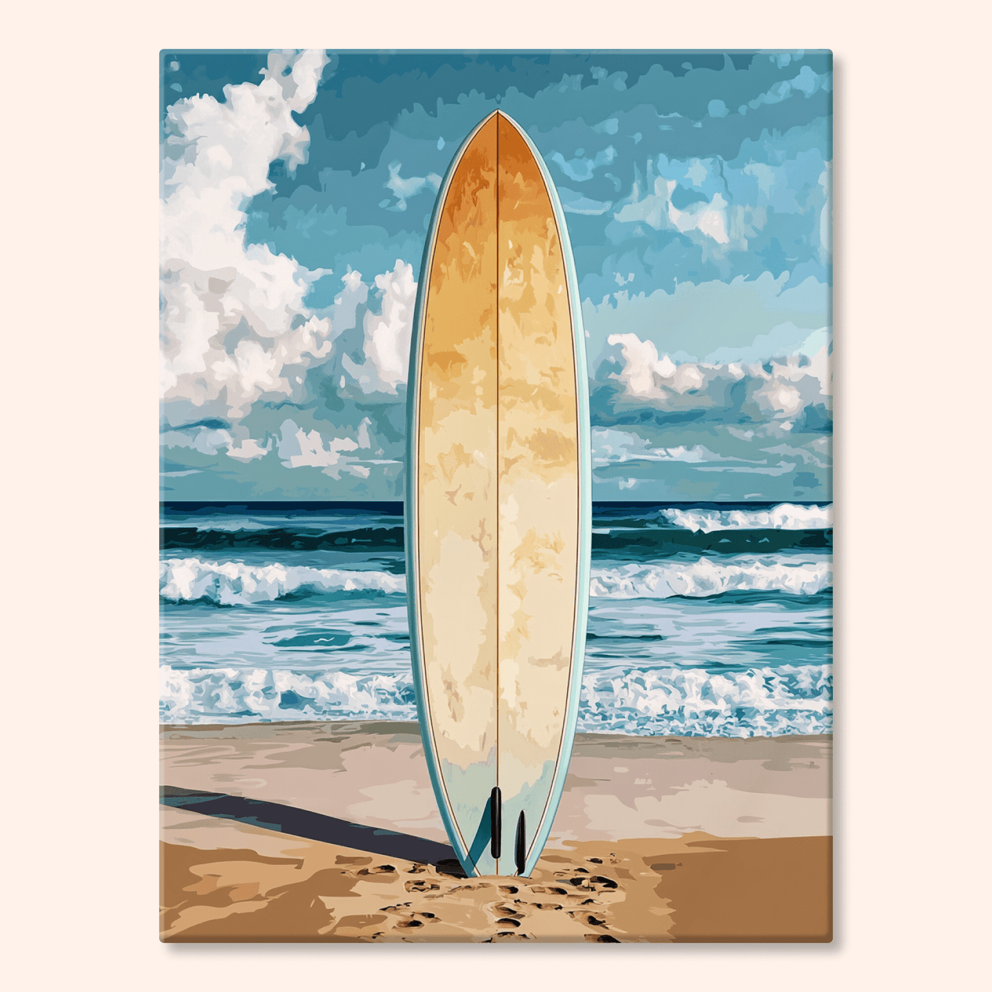 Paint by numbers - Dawn Surf - MyArt