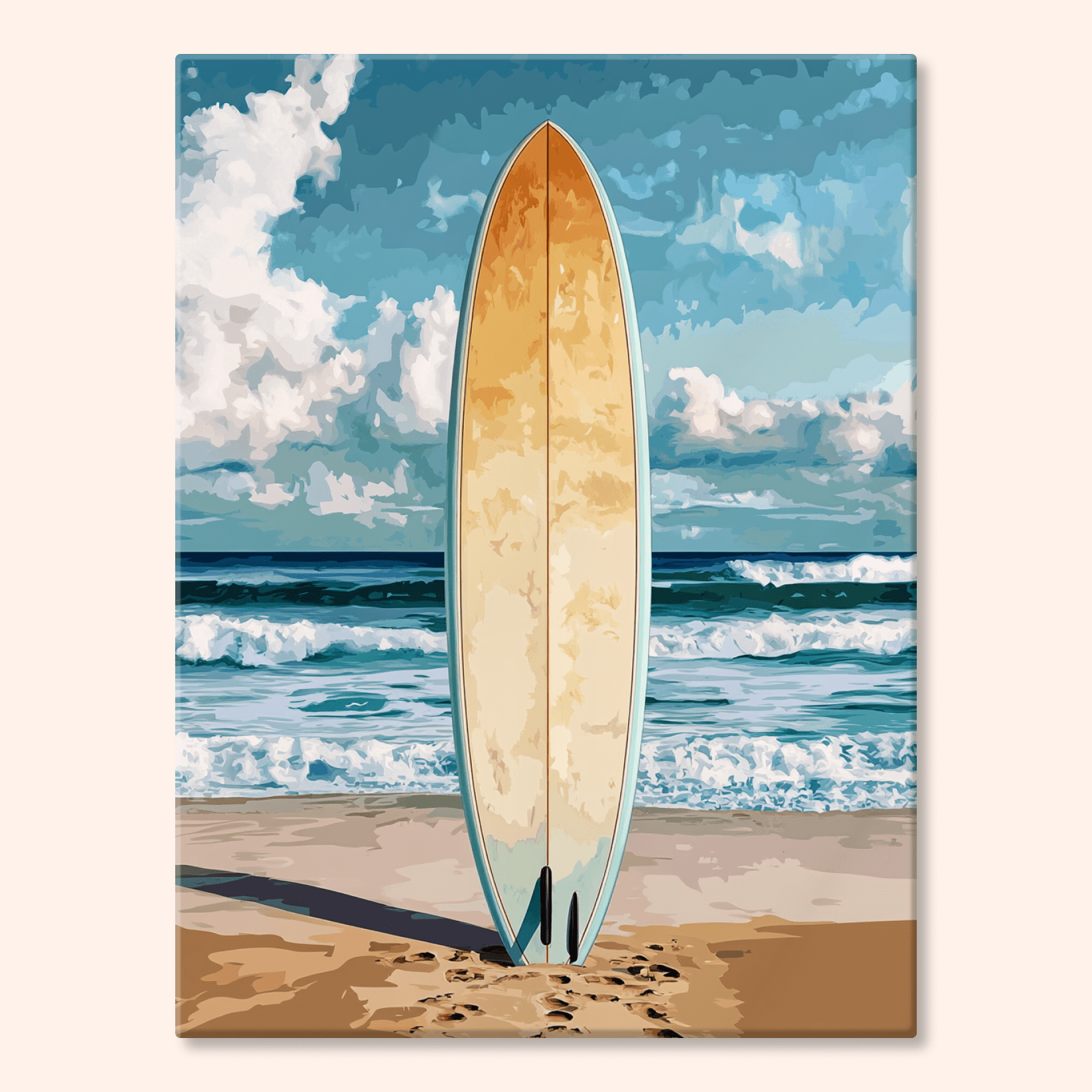 Paint by numbers - Dawn Surf - MyArt