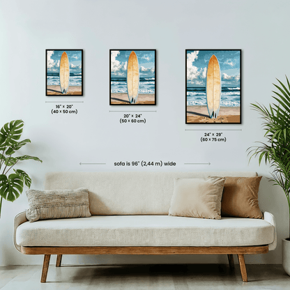 Paint by numbers - Dawn Surf - MyArt