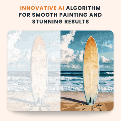 Paint by numbers - Dawn Surf - MyArt